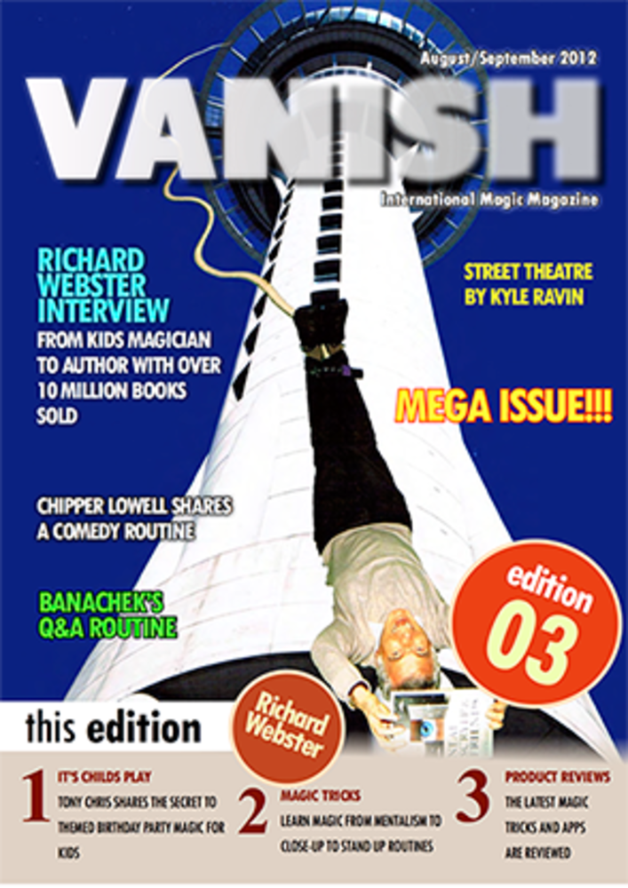 VANISH Magazine August/September 2012 - Richard Webster eBook - DOWNLOAD