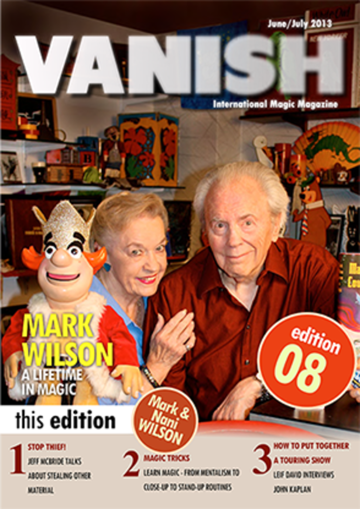 VANISH Magazine June/July 2013 - Mark Wilson eBook - DOWNLOAD