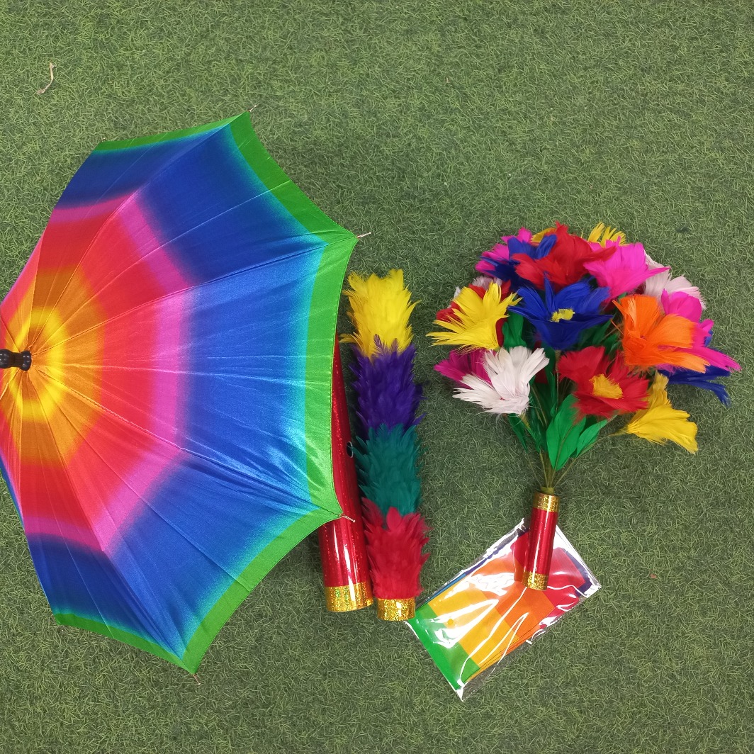JL Feather into Bouquet Set *Products including umbrella silk