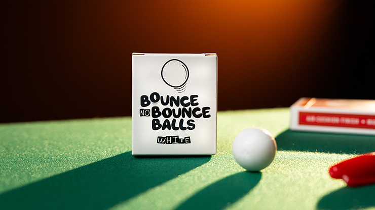 Bounce no Bounce Balls WHITE by Murphy&#039;s Magic - Trick