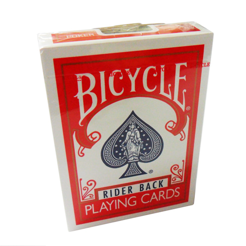 제이엘매직(JLMAGIC) 바이시클라이더백-레드(Bicycle Rider Back-Red) 교육 마술도구