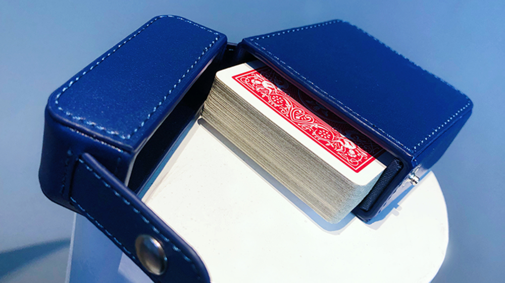 MAZE Leather Card Case (Blue) by Bond LeeMAZE Leather Card Case (Blue) by Bond Lee