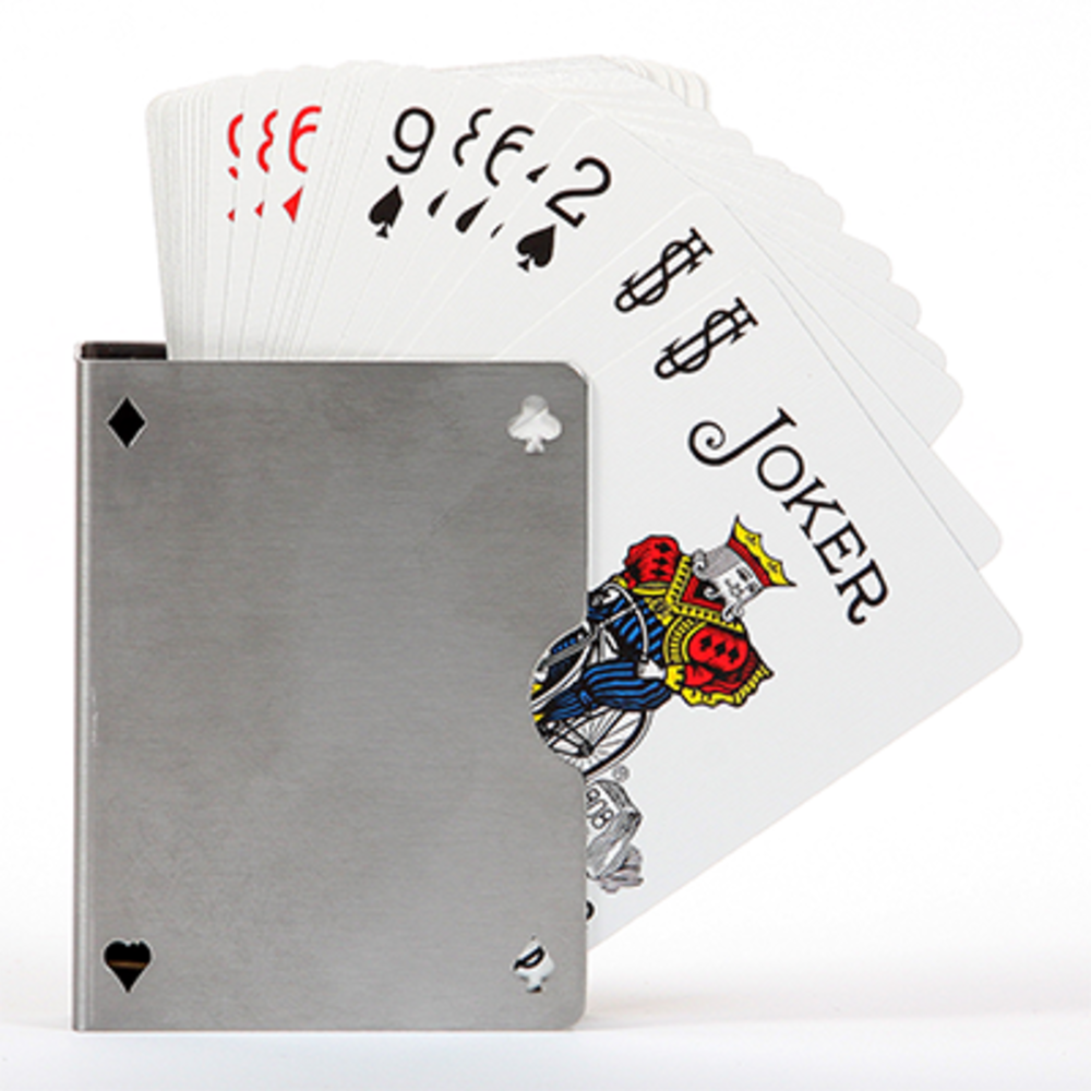 Card Guard Stainless (Perforated) by Bazar de MagicCard Guard Stainless (Perforated) by Bazar de Magic