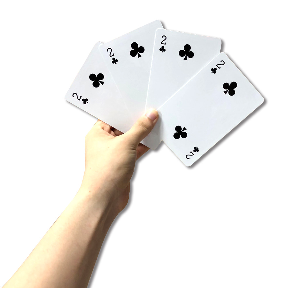 7이2로변하는카드-점보사이즈(7 to 2 changing card)7이2로변하는카드-점보사이즈(7 to 2 changing card)