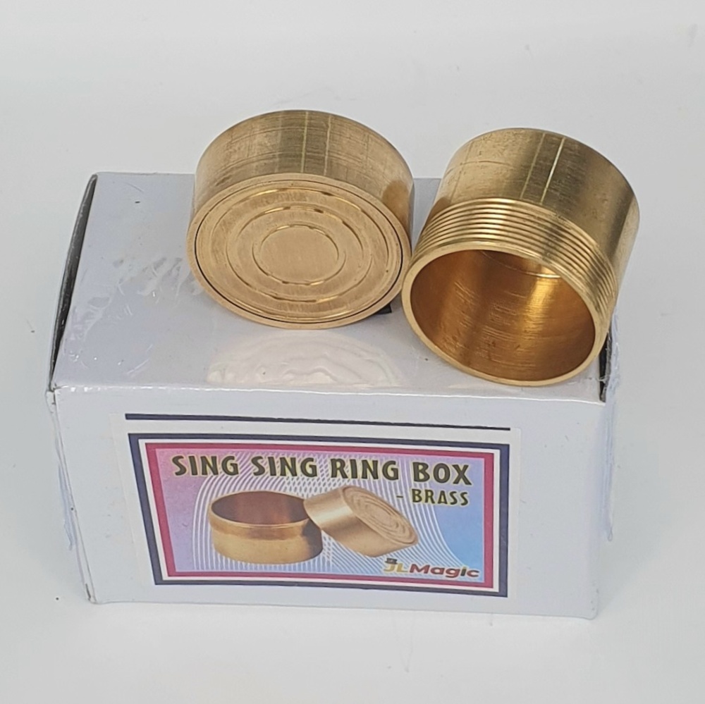 JL Sing-Sing Ring Box (BRASS)JL Sing-Sing Ring Box (BRASS)