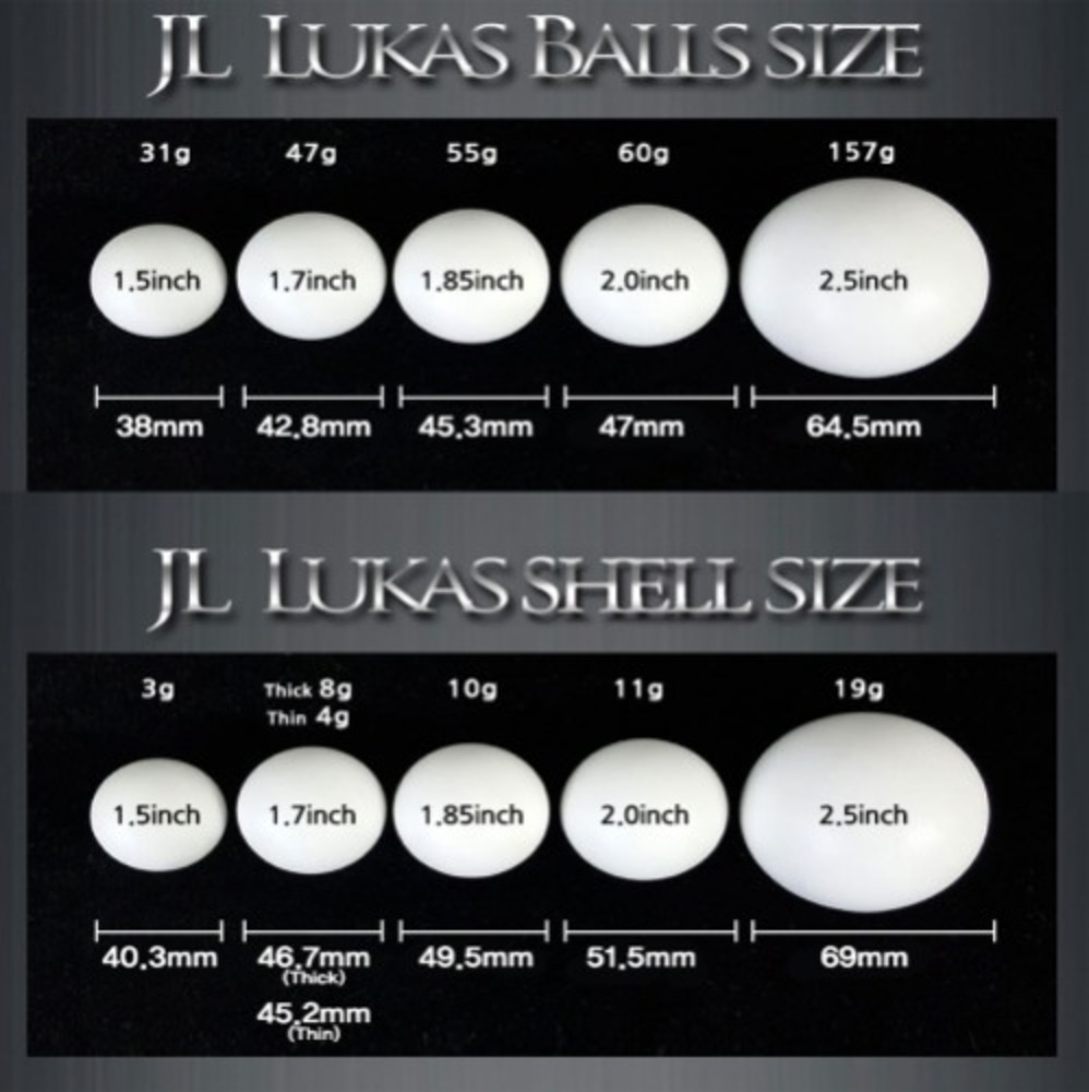JL루카스볼세트(노멀공3개+트릭공1개)(JL Lukas Balls set)JL루카스볼세트(노멀공3개+트릭공1개)(JL Lukas Balls set)