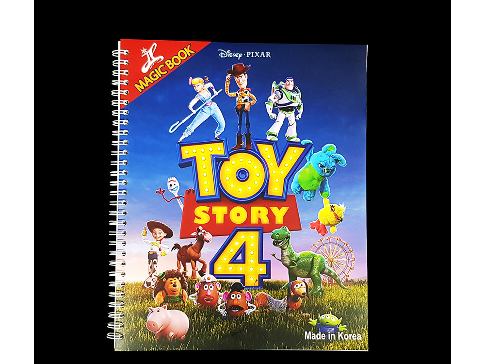 Magic Coloring Book (Toy Story 4) by JL Magic 매직북 토이스토리4 Magic Book Toy Story 4 (수량 20개) (반품 환불 교환 불가)Magic Coloring Book (Toy Story 4) by JL Magic 매직북 토이스토리4 Magic Book Toy Story 4 (수량 20개) (반품 환불 교환 불가)