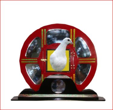 거울통과하는비둘기 (Dove Thru Mirror (Round))거울통과하는비둘기 (Dove Thru Mirror (Round))