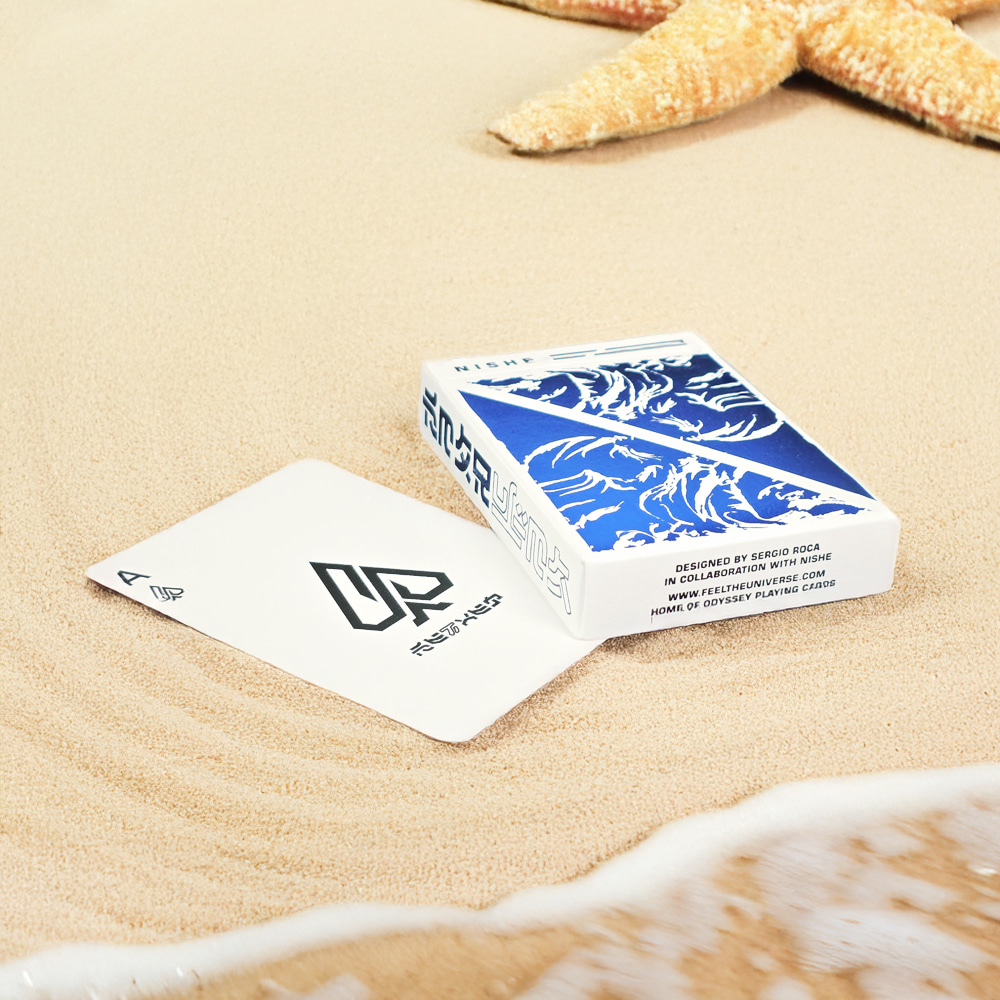 Odyssey × Nishe 아트 콜라보 플레이잉 카드, 추상 패턴 디자인 카드