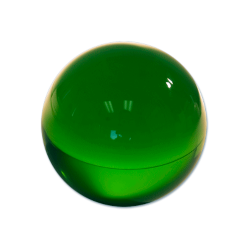 Contact Juggling Ball (Acrylic, FOREST GREEN, 76mm) - Trick