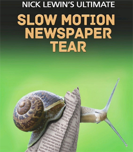 Nick Lewin&#039;s Ultimate Slow Motion Newspaper Tear - DVD