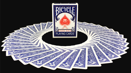 Bicycle Paris Back Limited Edition Blue Playing Cards by JOKARTE