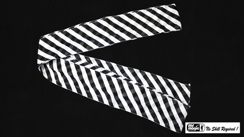 Production Streamer Zebra 6 inch  x 18 feet (Black and White) by Mr. Magic - Trick