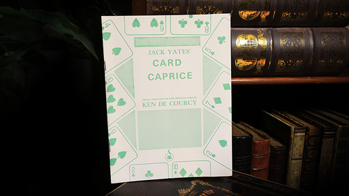 Jack Yates&#039; Card Caprice by Ken de Courcy - Book