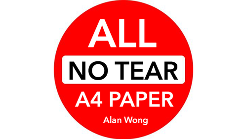 No Tear Pad (Extra Large, 8.5 X 11.5 &quot;) ALL No Tear by Alan Wong - Trick