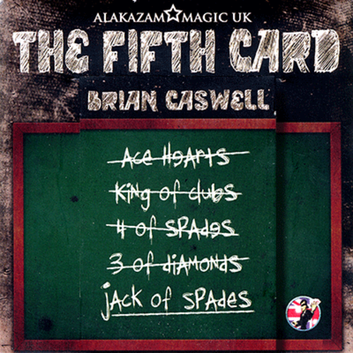 The Fifth Card (DVD and Gimmicks) by Brian Caswell &amp; Alakazam Magic - Trick