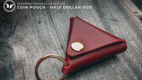 Limited Edition SansMinds Worker&#039;s Collection: Coin Pouch Red (Half Dollar Size) - Trick