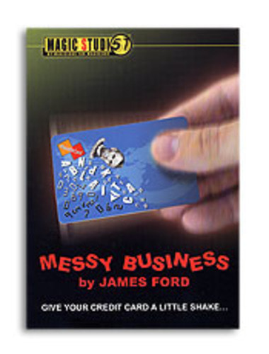 Messy Business Credit Card trick  James Ford &amp; Magic Studio