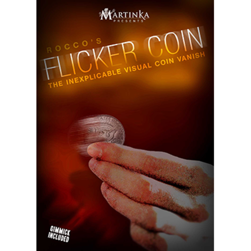 Flicker Coin (Quarter) by Rocco - Trick