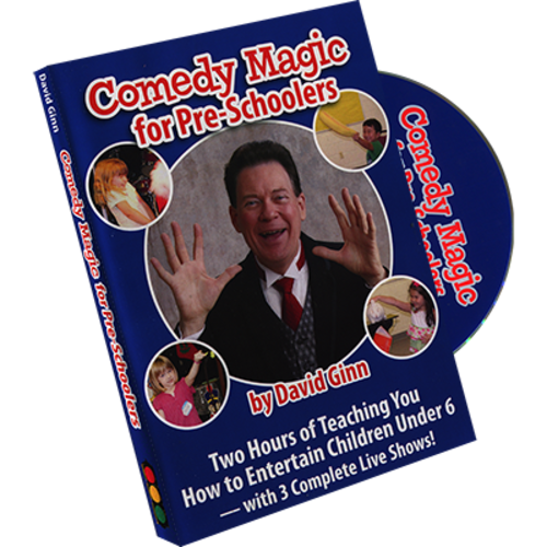 Comedy Magic for Pre-Schoolers by David Ginn - DVD