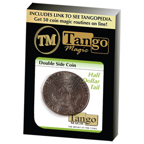 Double Side Half Dollar (Tails)(D0077) by Tango - Trick