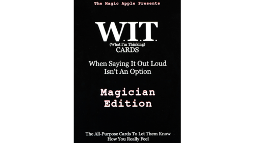 WIT Cards by Duppy Demetrius &amp; Brent Geris - Trick