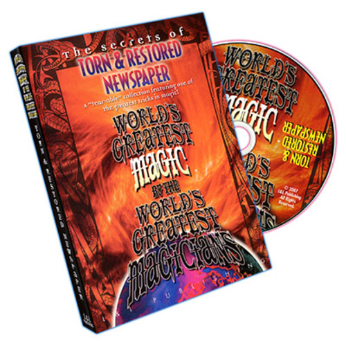 Torn And Restored Newspaper (World&#039;s Greatest Magic) - DVD
