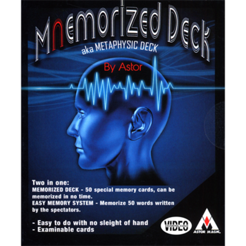 Mnemorized Deck by Astor - Trick &amp; on-line instructions