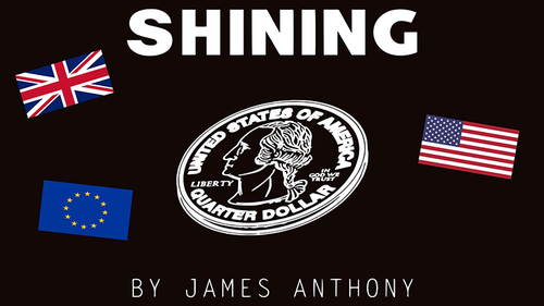 Shining EURO (Gimmicks and Online Instructions) by James Anthony - Trick