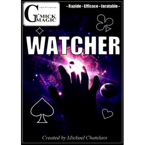 Watcher (RED DVD and Gimmick) by Mickael Chatelain - DVD