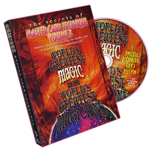 Master Card Technique Volume 3 (World&#039;s Greatest Magic) - DVD