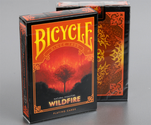 Bicycle Natural Disasters &quot;Wildfire&quot; Playing Cards by Collectable Playing Cards