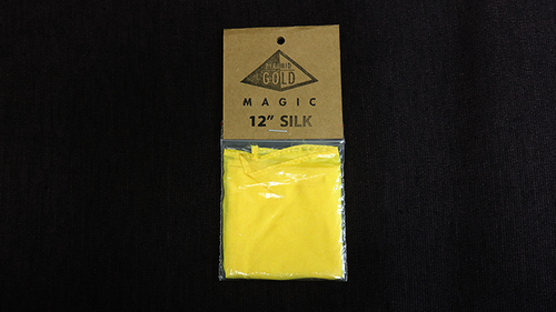 Silk 12 inch (Yellow) by Pyramid Gold Magic