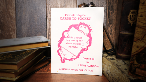 Patrick Page&#039;s Cards to Pocket by Lewis Ganson - Book