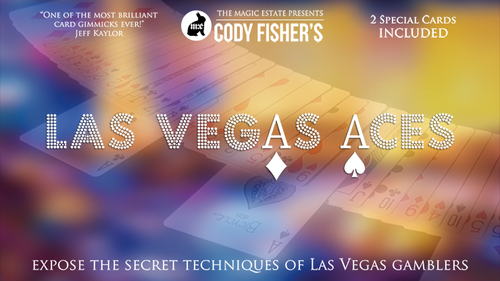 Vegas Aces (Online Instructions &amp; Gimmicks) by Cody Fisher - Trick