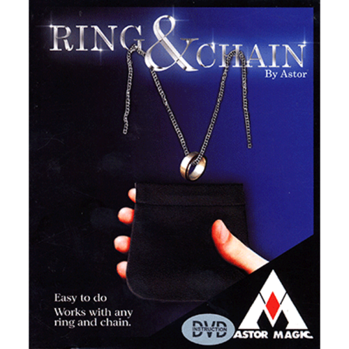 Ring &amp; Chain (DVD included) by Astor Magic - DVD