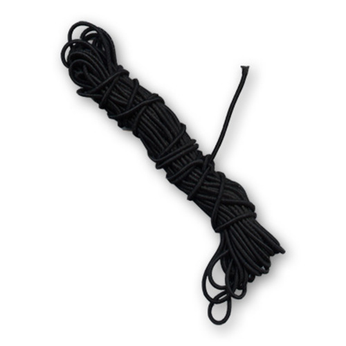 Magician&#039;s Elastic ( Black, 5 mtrs )by Uday - Trick