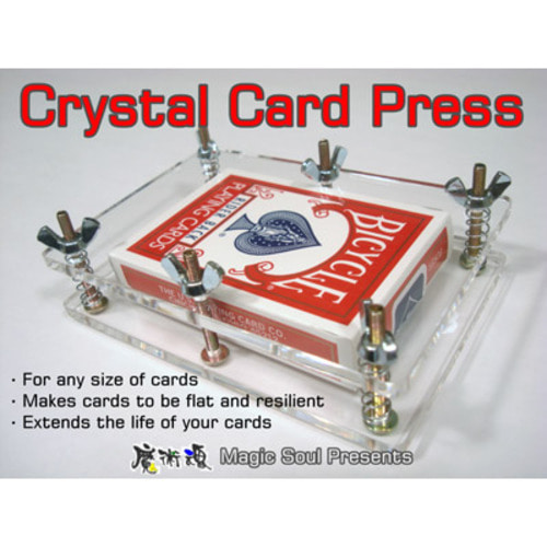Crystal Card Press by Hondo &amp; Fon - Trick