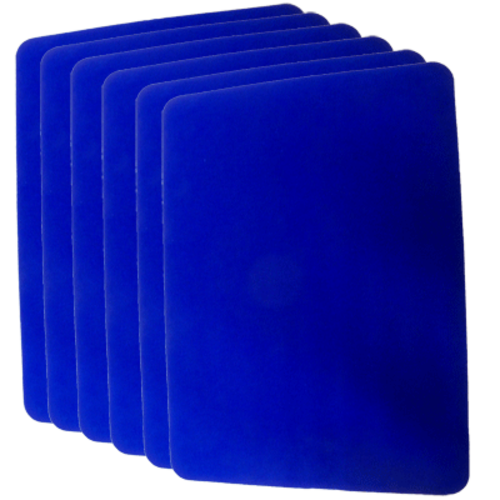 Small Close Up Pad 6 Pack (Blue 8 inch  x 10 inch) by Goshman - Trick