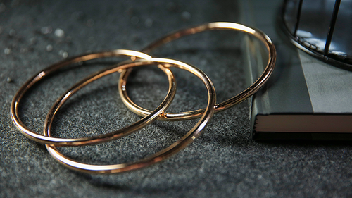 4&quot; Linking Rings (Gold) by TCC - Trick