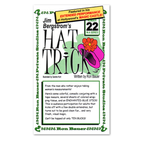 Jim Bergstrom&#039;s Hat Trick #22 by Ron Bauer - Book