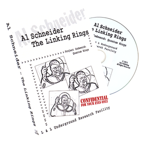 Al Schneider Linking Rings by L&amp;L Publishing - DVD