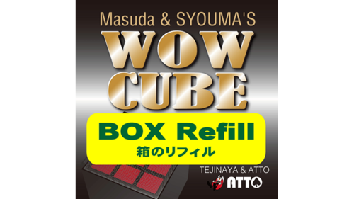 WOW CUBE REFILL BOX by Tejinaya Magic - Trick