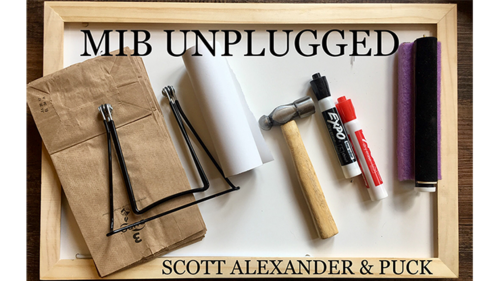 MIB UNPLUGGED (Gimmicks and Online Instructions) by Scott Alexander &amp; Puck - Trick