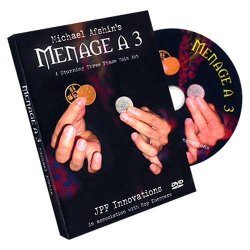 Menage A 3 (DVD and coins) by Michael Afshin and Roy Kueppers - DVD