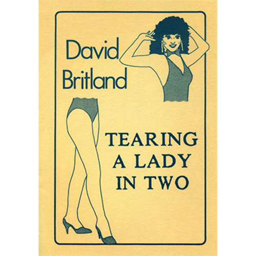 Tearing A Lady in Two by David Britland - Book