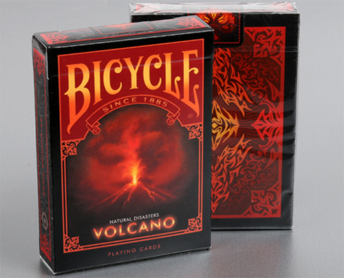 Bicycle Natural Disasters &quot;Volcano&quot; Playing Cards by Collectable Playing Cards