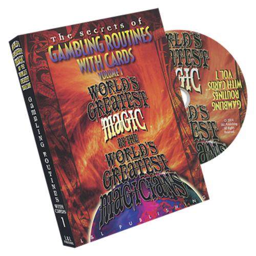 Gambling Routines With Cards (World&#039;s Greatest) Vol. 1 - DVD