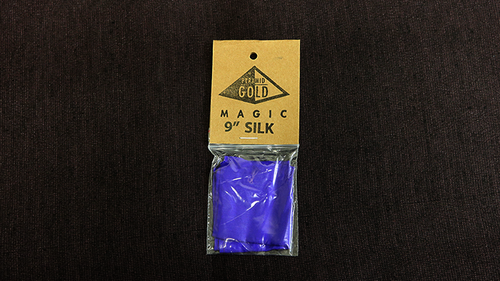 Silk 9 inch (Purple) by Pyramid Gold Magic