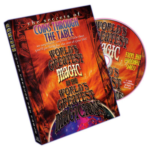 Coins Through Table (World&#039;s Greatest Magic) - DVD